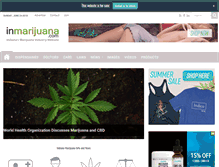 Tablet Screenshot of inmarijuana.com